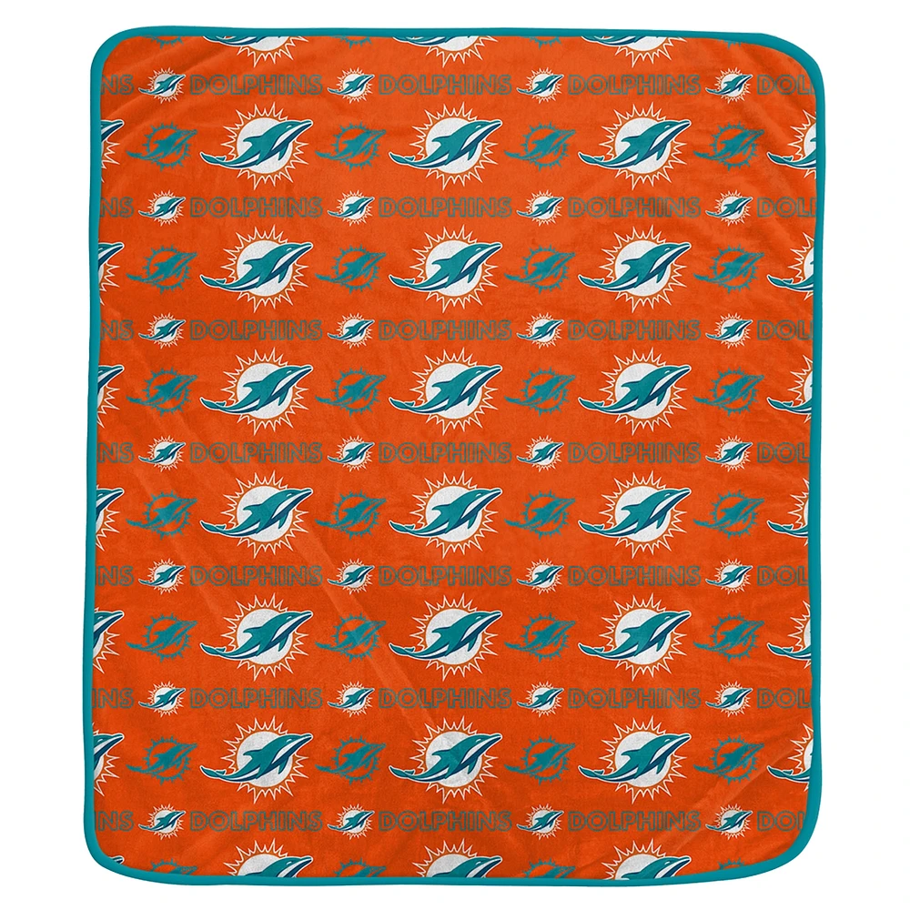 Ensemble de couvertures Pegasus Miami Dolphins 60" x 70" Home & Away deux pièces