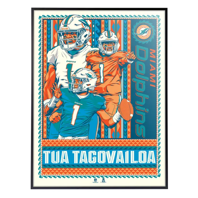 Tua Tagovailoa Miami Dolphins Player Emoji Bump iPhone Case