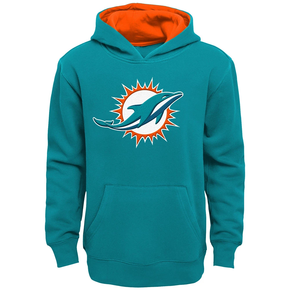 Preschool Aqua Miami Dolphins Prime Pullover Hoodie