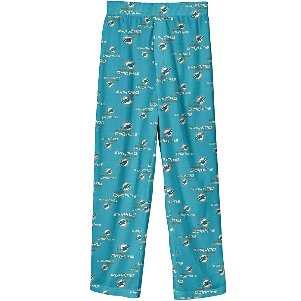 Pantalon de pyjama préscolaire Aqua Miami Dolphins Team