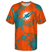 T-shirt préscolaire Orange Miami Dolphins The Mix