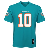 Maillot de joueur réplique des Dolphins Miami Aqua Tyreek Hill pour enfants d'âge préscolaire