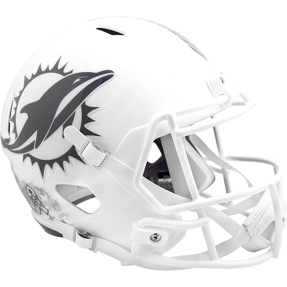 Casque réplique Riddell Miami Dolphins 2024 Salute To Service Speed