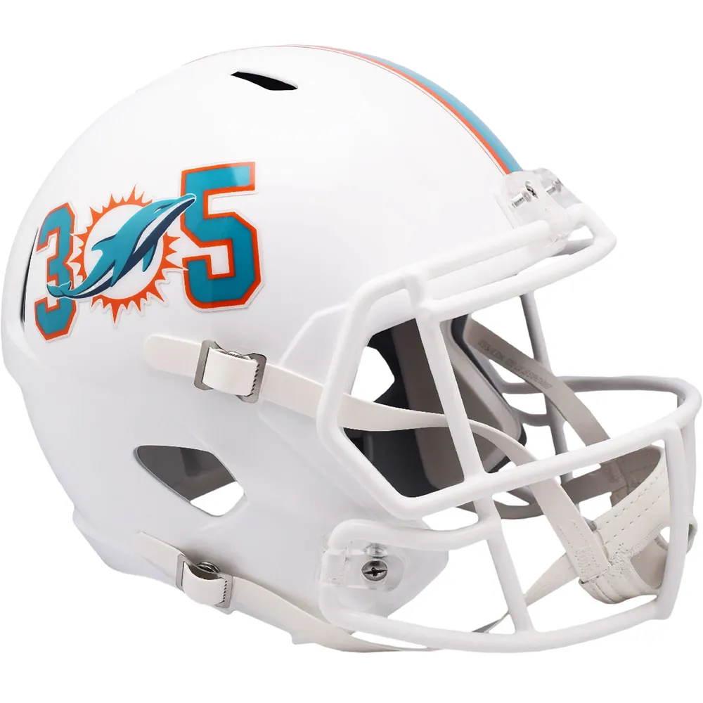 Lids Tua Tagovailoa Miami Dolphins Autographed Riddell Lunar Speed Replica  Helmet