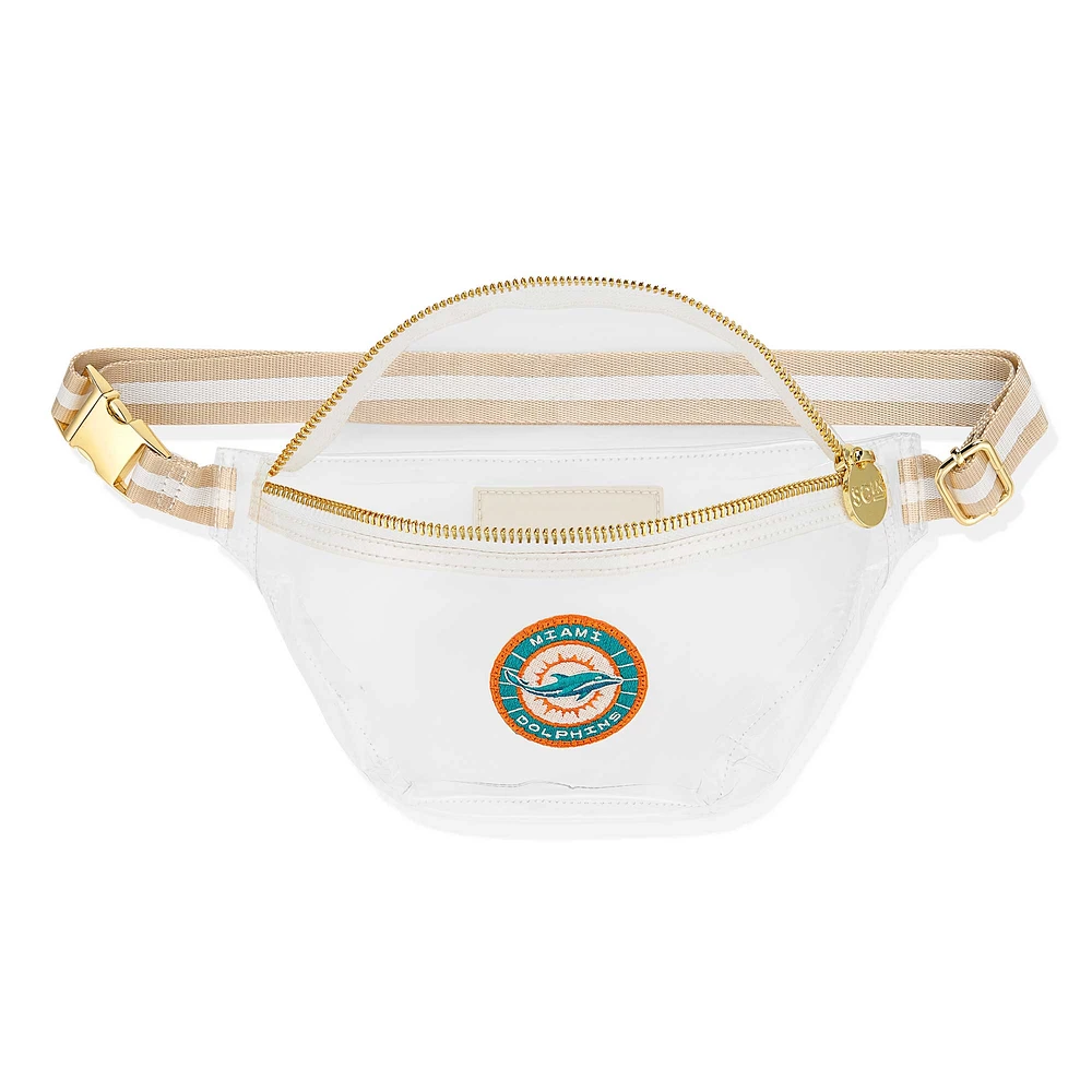 Stoney Clover Lane Miami Dolphins Stadium Clear Fanny Pack