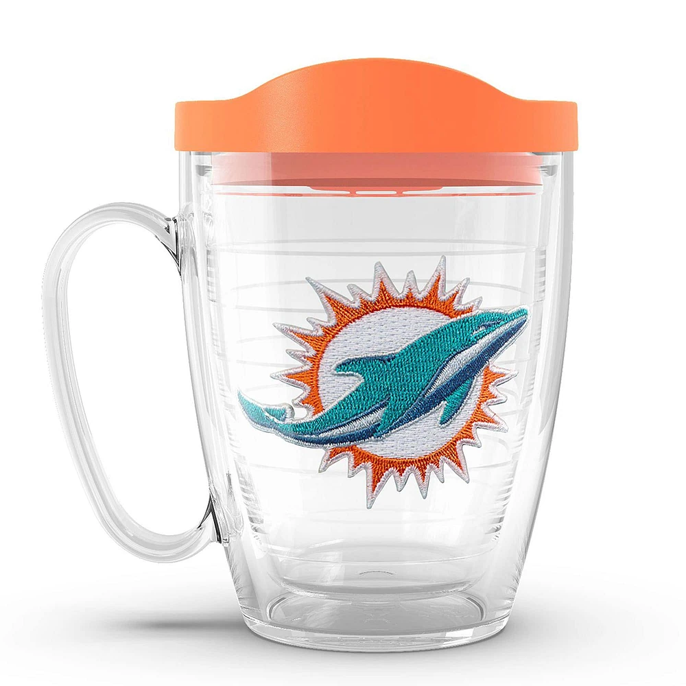 Tervis Miami Dolphins 16oz. Tasse classique avec couvercle emblème