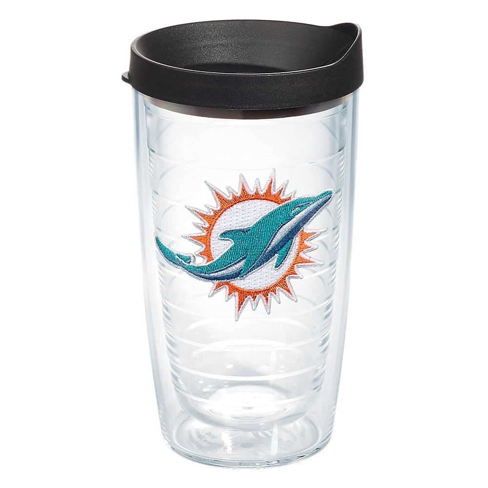 Tervis Miami Dolphins 16 oz. Gobelet Emblème Classique