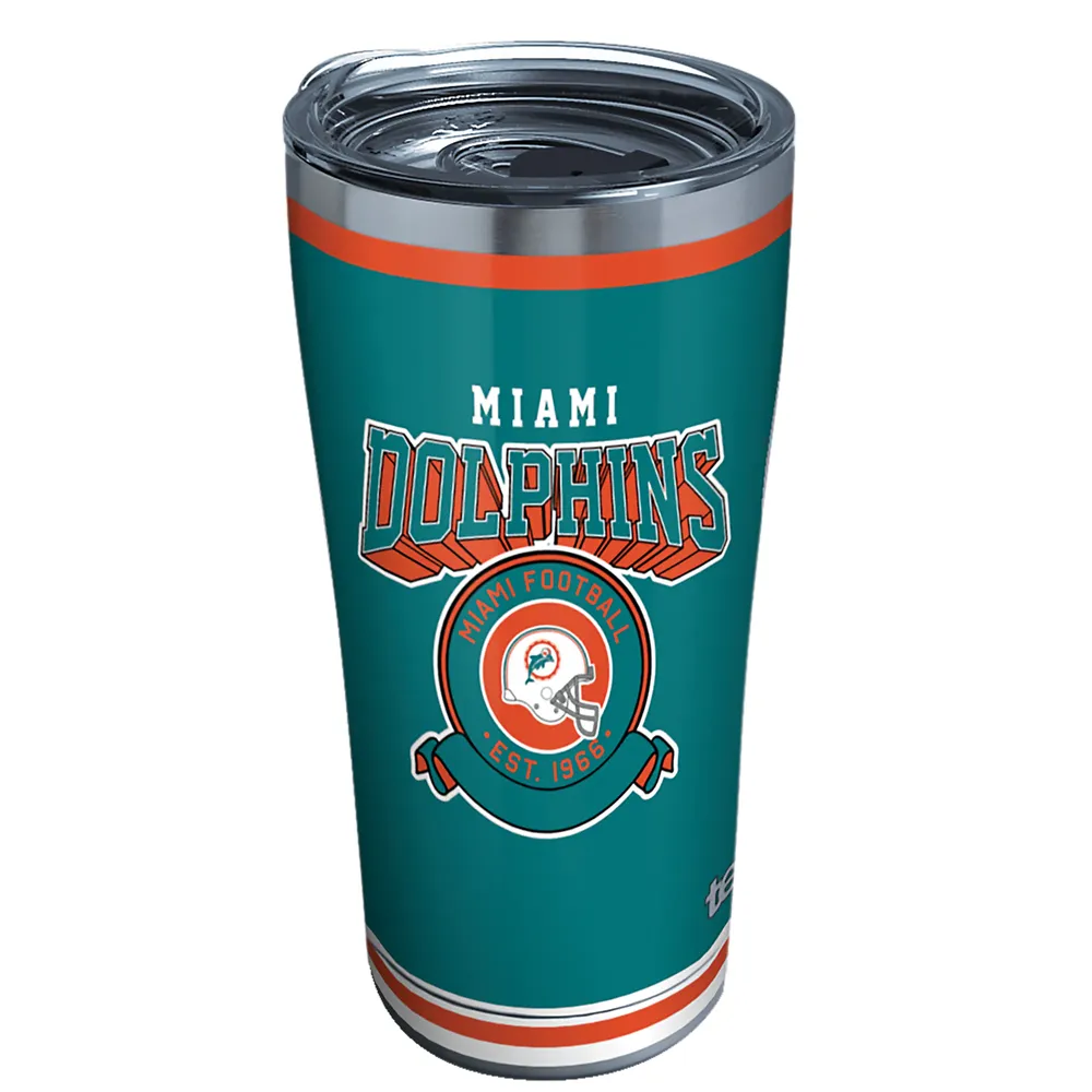 Miami Dolphins Tervis 20oz. Vintage Stainless Steel Tumbler