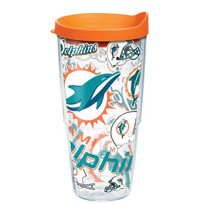 Tervis Miami Dolphins 24oz. All Over Classic Tumbler