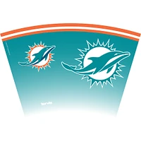 Tervis Miami Dolphins 24oz NFL 2 PACK Fan authentique et éternel