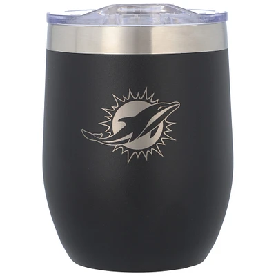 The Memory Company Miami Dolphins 16oz. Stainless Steel Stemless Tumbler