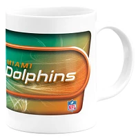 The Sports Vault Miami Dolphins - 11oz. Sublimated Mug