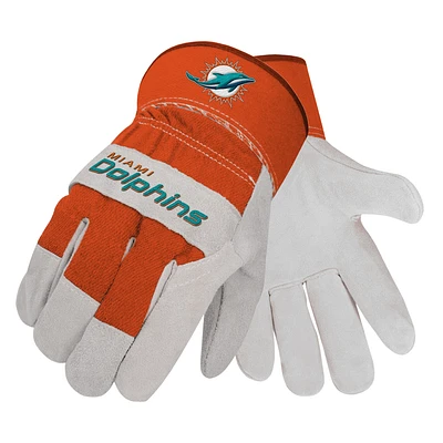 The Sports Vault Miami Dolphins - The Closer Work Gloves