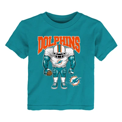 T-shirt Aqua Brute Squad pour tout-petits des Miami Dolphins