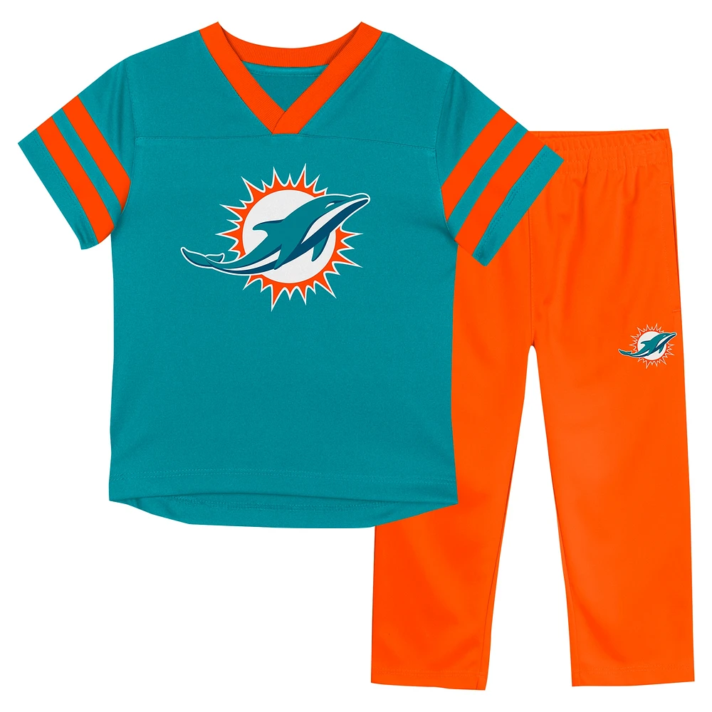 Ensemble t-shirt et pantalon pour tout-petit des Miami Dolphins