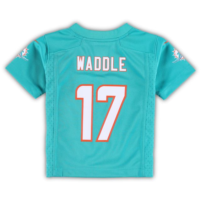 Women's Nike Jaylen Waddle Aqua Miami Dolphins Game Player Jersey