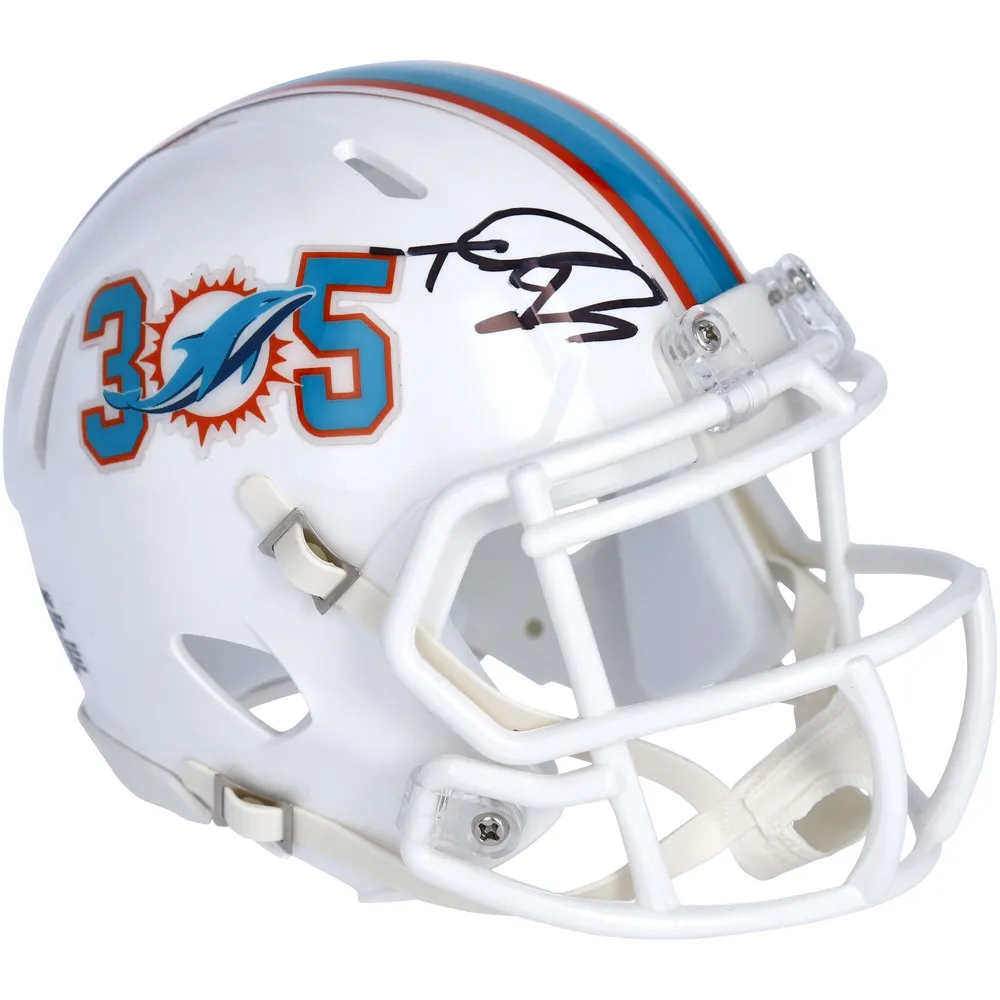 Lids Tua Tagovailoa Miami Dolphins Fanatics Authentic Autographed Riddell  Speed Authentic Helmet