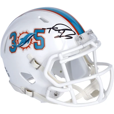 Tua Tagovailoa Miami Dolphins Autographed Riddell 305 Speed Mini Helmet