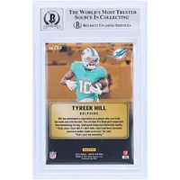 Tyreek Hill Miami Dolphins Autographed 2022 Panini Zenith Z-Team #ZT-7 Beckett Fanatics Witnessed Authenticated 10 Card