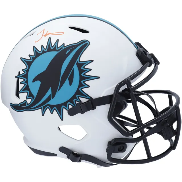 Lids Jaylen Waddle Miami Dolphins Fanatics Authentic Autographed Riddell  Lunar Eclipse Alternate Speed Replica Helmet