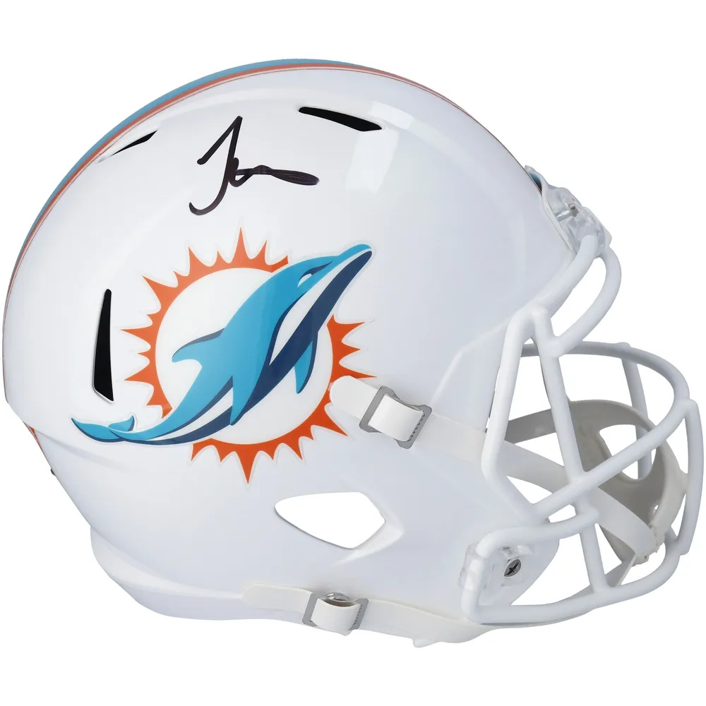 Lids Tyreek Hill Miami Dolphins Fanatics Authentic Autographed Riddell  Speed Replica Helmet