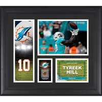 Tyreek Hill Miami Dolphins Fanatics Authentic Framed 15 x 17