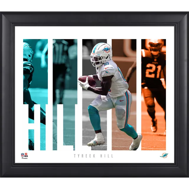 Lids Tyreek Hill Miami Dolphins Fanatics Authentic Framed 10.5 x 13  Sublimated Player Plaque