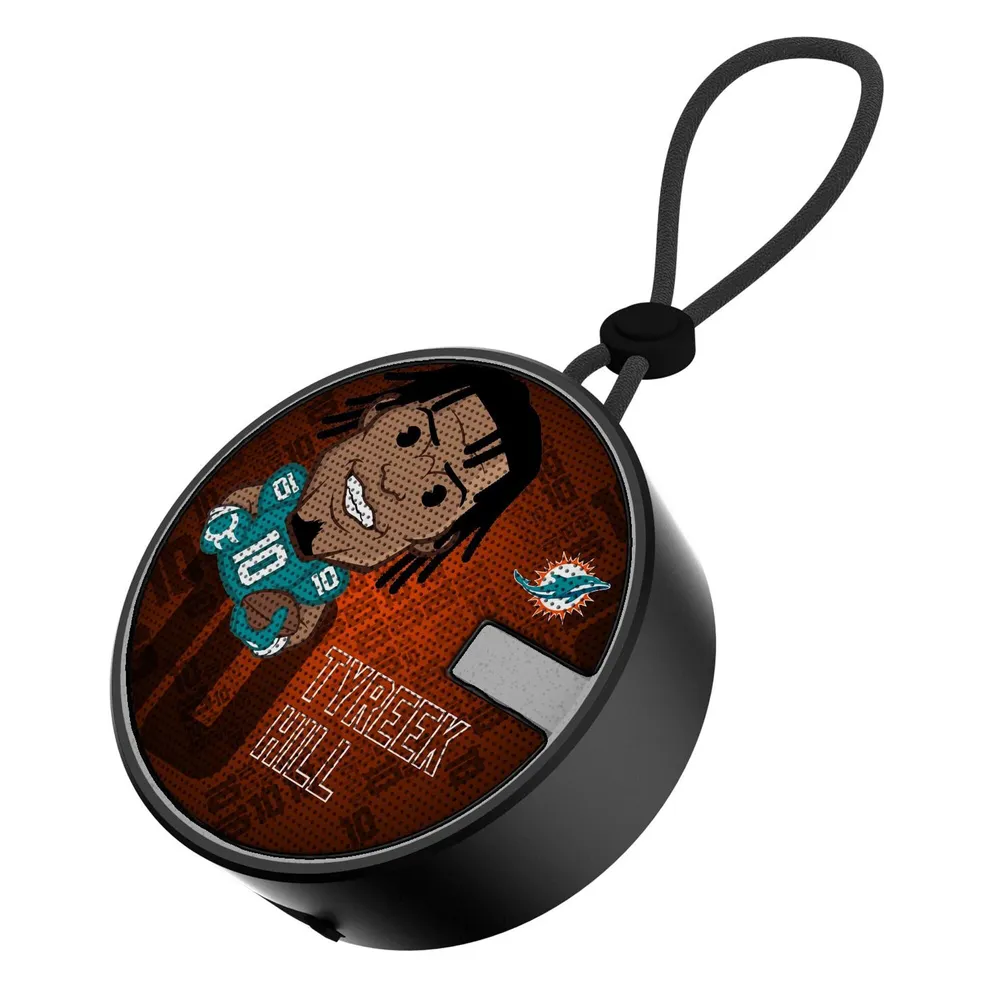 Lids Tyreek Hill Miami Dolphins Player Emoji Waterproof Bluetooth Speaker