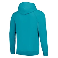 Unisex Homage  Aqua Miami Dolphins Hyperlocal Raglan Pullover Hoodie