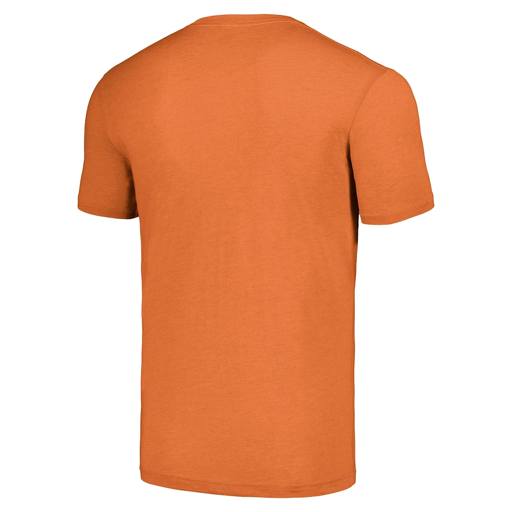 T-shirt unisexe orange hommage Miami Dolphins The NFL ASL Collection par Love Sign en langue des signes américaine