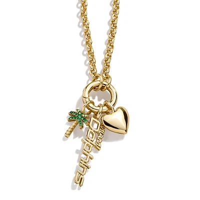 WEAR by Erin Andrews Miami Dolphins Charm Necklace