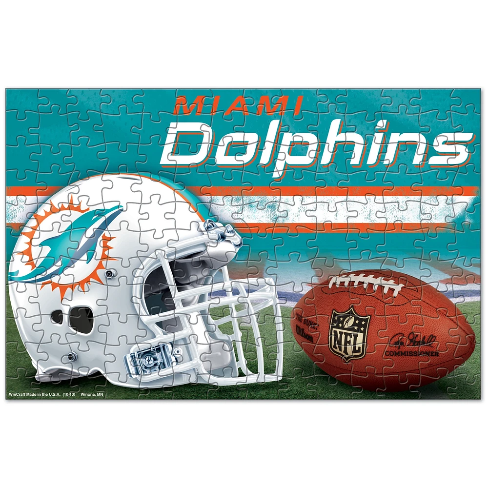 WinCraft Miami Dolphins 150-Piece Team Puzzle