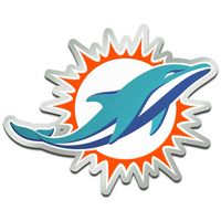 WinCraft Miami Dolphins Logo Auto - Emblem