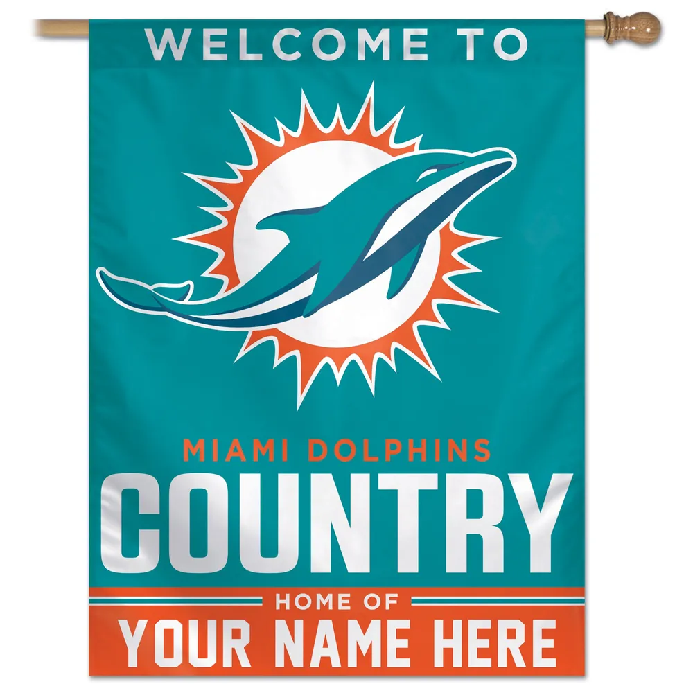 Lids Miami Dolphins Personalized Digital Desk Clock