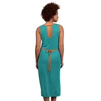 Women's G-III 4Her by Carl Banks  Aqua Miami Dolphins Center Field Maxi Dress