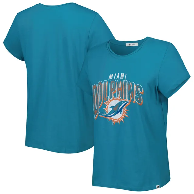 Lids Miami Dolphins New Era Big & Tall League Raglan Long Sleeve T-Shirt -  Aqua/Orange