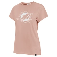 Women's '47  Light Pink Miami Dolphins Premier Frankie T-Shirt