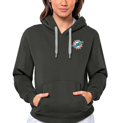 Miami Dolphins '47 Women's Color Rise Kennedy Notch Neck Pullover