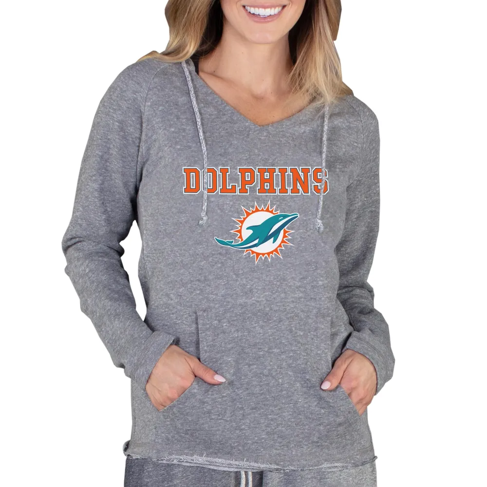Lids Miami Dolphins Concepts Sport Women's Mainstream Hooded Long