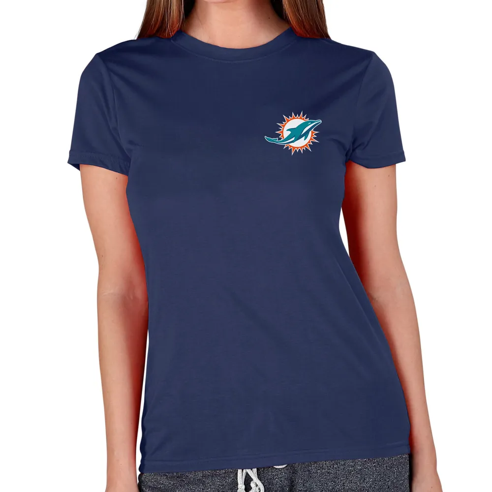 Lids Miami Dolphins Concepts Sport Women's Montana Knit T-Shirt