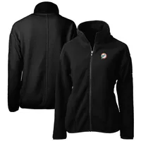 Lids Green Bay Packers Cutter & Buck Women's Cascade Eco Sherpa Fleece  Full-Zip Jacket