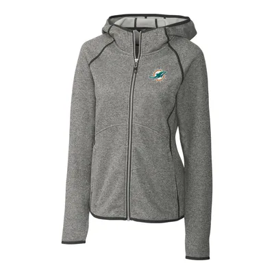 Miami Dolphins Cutter & Buck Women's Mainsail Full-Zip Jacket