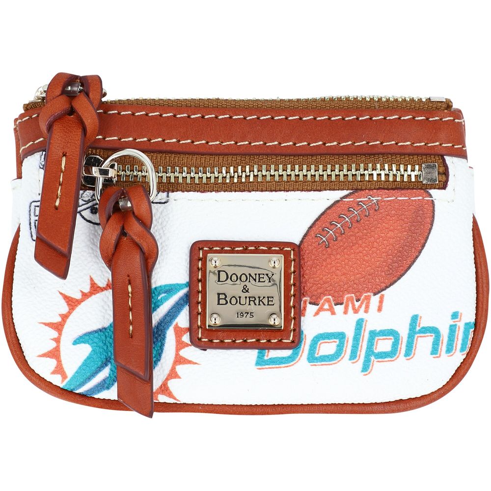 Women's Dooney & Bourke Miami Dolphins Gameday Zip Satchel