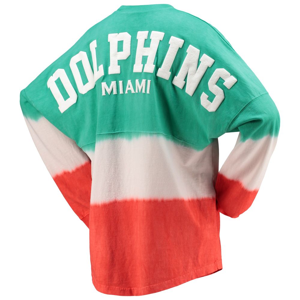 Ladies Miami Dolphins Long Sleeve T-Shirts, Dolphins Long-Sleeved Shirt