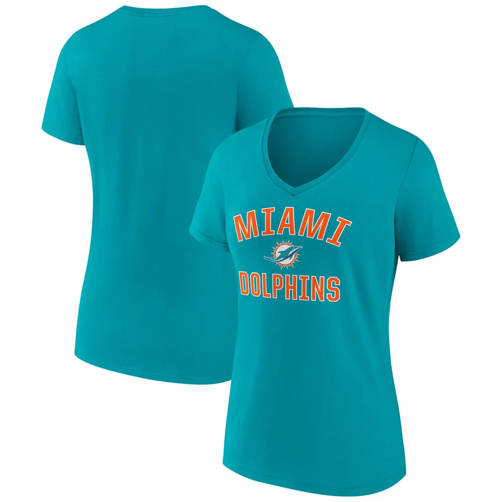 Lids Miami Dolphins Fanatics Branded Women's Victory Arch Team V