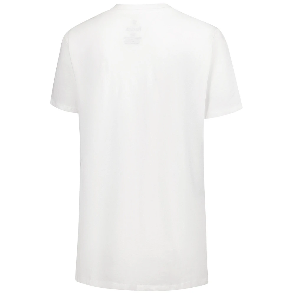 Women's Fanatics White Miami Dolphins Cheerleader T-Shirt