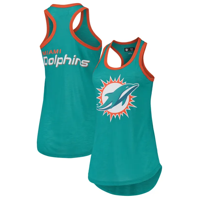 Miami Dolphins Nike Women's Team Name City Tri-Blend Racerback Tank Top -  White