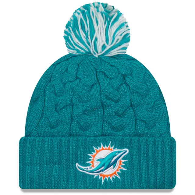 Miami Dolphins New Era 2022 Salute To Service Knit Hat - Black