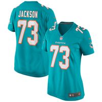 Women's Nike Austin Jackson Aqua Miami Dolphins Game Jersey