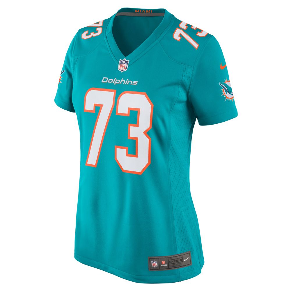 Women's Nike Austin Jackson Aqua Miami Dolphins Game Jersey